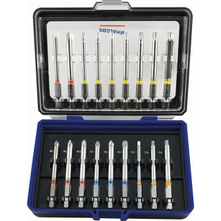 Projahn COLOR Bit-Box 6,3 (1/4&quot;) mit markierten 75 mm langen Bits 18-teilig