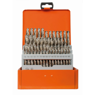 Projahn Sortiment Spiralbohrer HSS-G DIN 338 Typ N TURBO - 6 bis 10 mm - 41-teilig