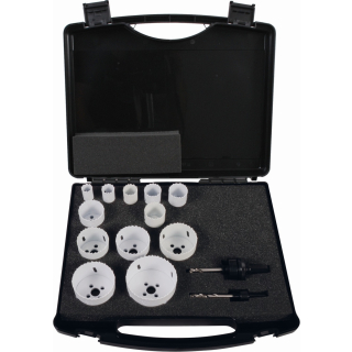 Projahn Sortimentskoffer PROCut Bi-Metall Lochs&auml;gen Spezial2 - 19 bis 74 mm - 14-teilig