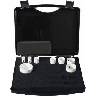Projahn Sortimentskoffer PROCut Bi-Metall Lochs&auml;gen ElektroN - 22 bis 76 mm - 10-teilig