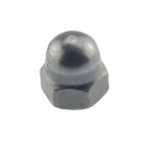 Sechskant-Hutmutter DIN 1587 6 Stahl blank mit Feingewinde M 16 x 1,5 - 25 St&uuml;ck