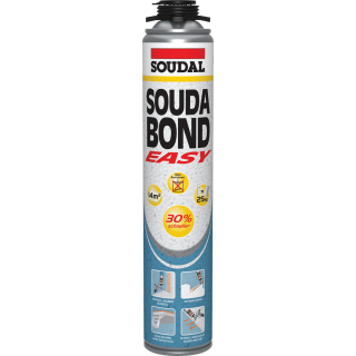 SOUDABOND EASY B1 Profi Pistolenklebeschaum f&uuml;r alle D&auml;mmstoff- und Isolierplatten 800ml