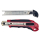 Profi Cutter Messer Softgriff mit Klingennachlader und 6 Klingen