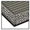 Projahn Gipskarton und Holz-S&auml;bels&auml;gebl&auml;tter - 5er-Pack - 280 mm