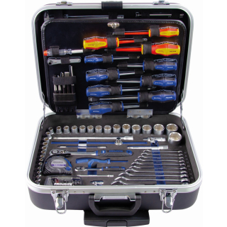Projahn proficraft Werkzeug-Trolley UNIVERSAL metrisch 6,3 (1/4&quot;) + 12,5 (1/2&quot;) 131-teilig