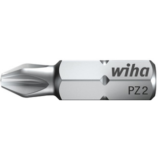 Wiha Standard Bit f&uuml;r Schrauben mit Pozidrive PZ Kreuzschlitz Antrieb PZ 1 - 1 St&uuml;ck