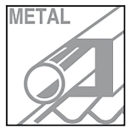 Projahn Powercurve Metall S&auml;bels&auml;geblatt 14 Z&auml;hne/Zoll - 5er-Pack - 205 mm