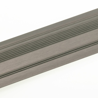quickFIX Boden Rampenprofil zum Kleben aus Alu 100 x 4 x 0,8 cm Edelstahl Optik
