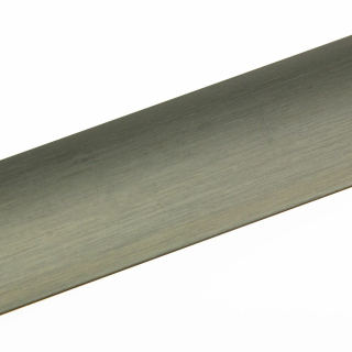 quickFIX Boden &Uuml;bergangsprofil zum Kleben aus Alu 100 x 3 cm Edelstahl Optik