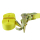 Zurrgurt mit Ratsche 800 kg (400 daN) 2-tlg. Spitzhaken 25 mm breit 6 m lang Farbe gelb