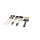 Wow!Tools Lackierpinsel-Set BASIC 5-teilig Flachpinsel, Ringpinsel, Fl&auml;chenstreicher