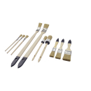 Wow!Tools Lackierpinsel-Set BASIC 10-teilig Flachpinsel, Ringpinsel, Heizk&ouml;rperpinsel