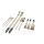 Wow!Tools Lackierpinsel-Set BASIC 10-teilig Flachpinsel, Ringpinsel, Heizk&ouml;rperpinsel