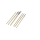 Wow!Tools Schulmalpinsel-Set BASIC 6-teilig Flachpinsel und Gussowpinsel