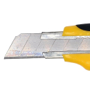 Profi Ergo Cuttermesser mit Softgriff Metallf&uuml;hrung Feststellrad