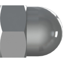 REISSER Sechskant-Hutmuttern DIN 1587 Edelstahl A2 blank