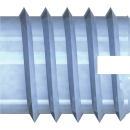 REISSER Einschraubmuttern DIN 7965 Stahl verzinkt blau pass.