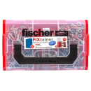 fischer FIXtainer D&uuml;belsortiment DUOPOWER inklusiv Schrauben und Bohrern - 306-teilig