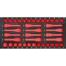 Projahn PROFORM-Werkstattwageneinlage leer f&uuml;r 1/2&quot; Steckschl&uuml;ssel-Satz KFZ Spezial 38-tlg.