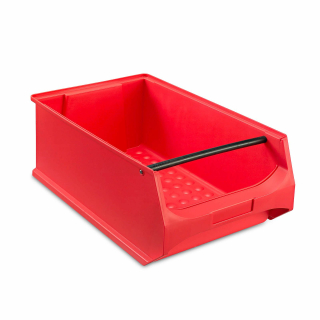 Sichtlagerbox mit Griff Kunststoff Kasten Kiste stapelbar verschiedene Größen