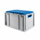 Eurobox NextGen Seatbox mit farbigem Sitzkissen und...