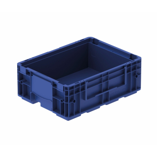 Kleinladungstr&auml;ger R mit geschlossenem Boden f&uuml;r F&ouml;rderanlagen - 400x300x147,5mm - Blau