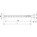 HECO-TOPIX-plus Holzbauschraube Stahl verzinkt...