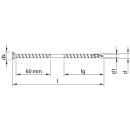 HECO-TOPIX-plus Therm Holzbauschraube Stahl verzinkt...