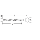fischer PowerFast Holzverbinderschraube Vollgewinde Stahl...