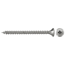 fischer PowerFast Spanplattenschraube Vollgewinde Edelstahl A2 Linsensenkkopf PZ