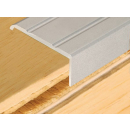 quickFIX Treppen- und Winkelprofil zum Kleben 100 x 2,5 x 0,8 cm aus eloxiertem Aluminium
