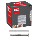 TOX Allzweck-Rahmend&uuml;bel Tetrafix XL mit Schraube...