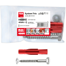 TOX Montagesatz System Trix Sechskantschraube Scheibe und...
