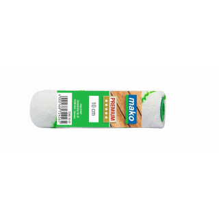 Lasur-Ersatzwalzen PREMIUM Mikrofaser extra kurz f&uuml;r Lasuren und Holzschutzmittel - 10 cm - 10er-Pack
