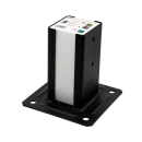 Simpson Pfostenhalter-Set SERIES BLACK inkl. Pfostenkappe...