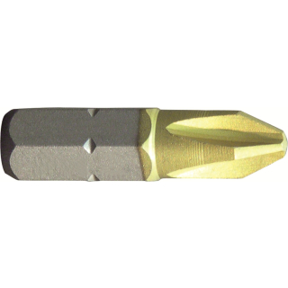 Projahn TiN-Bit 6,3 (1/4&quot;) f&uuml;r Kreuzschlitz-Schrauben PH 2 x 25 mm