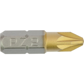 Projahn TiN-Bit 6,3 (1/4&quot;) f&uuml;r Kreuzschlitz-Schrauben PZ 1 x 25 mm