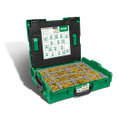 SPAX Montagekoffer L-BOXX 2925x Universalschrauben YELLOX...
