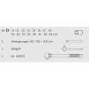 Projahn Industrie-Steckschl&uuml;ssel-Koffer metrisch 20 (3/4&quot;) 21-teilig