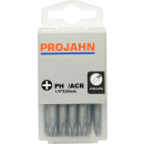 Projahn Bit 6,3 (1/4&quot;) f&uuml;r Kreuzschlitz-Schrauben mit ACR-Profil PH 2 x 50 mm - 10 St&uuml;ck