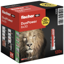 fischer DuoPower L&ouml;wen-Aktionsbox 2-Komponenten-Universald&uuml;bel 6x30 oder 8x40