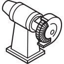 Schleifmoprad MM 650 f&uuml;r Farbe, Lack, Spachtelmasse,...