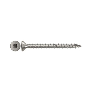fischer Power-Fast Spanplattenschraube Vollgewinde Edelstahl A4 Senkkopf TX 4 x 30 mm - 200 St&uuml;ck