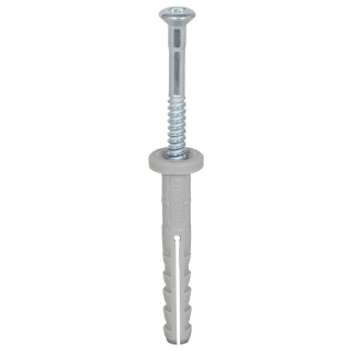 fischer Nageld&uuml;bel NF verzinkt Flachkopf PZ f&uuml;r Metallkonstruktionen 6 x 40/10 mm - 100 St&uuml;ck
