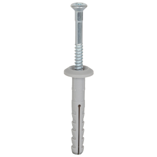 fischer Nageld&uuml;bel NP verzinkt Pilzkopf PZ f&uuml;r d&uuml;nne Anbauteile 5 x 30/5 mm - 100 St&uuml;ck