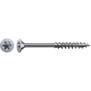 SPAX Holzbauschraube WIROX Teilgewinde Senkkopf T-STAR plus 4CUT-Spitze 8 x 160mm - 50 St&uuml;ck