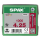 SPAX Universalschraube WIROX Vollgewinde Halbrundkopf T-STAR plus 4CUT-Spitze 4 x 25mm - 1000 St&uuml;ck