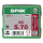 SPAX Universalschraube WIROX Vollgewinde Halbrundkopf T-STAR plus 4CUT-Spitze 5 x 70mm - 200 St&uuml;ck