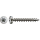 SPAX Universalschraube Edelstahl A2 Vollgewinde Halbrundkopf T-STAR plus 4CUT-Spitze 4 x 20mm - 200 St&uuml;ck