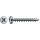 SPAX Universalschraube WIROX Vollgewinde Halbrundkopf Kreuzschlitz 4CUT-Spitze 4 x 30mm - 1000 St&uuml;ck